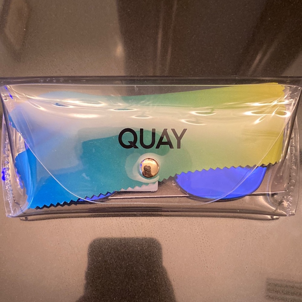 Quay come thru Ombré lenses with a cat eye corner so fabulous NWOT
